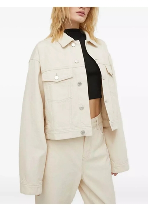 Won Hundred button-fastening jacket - White