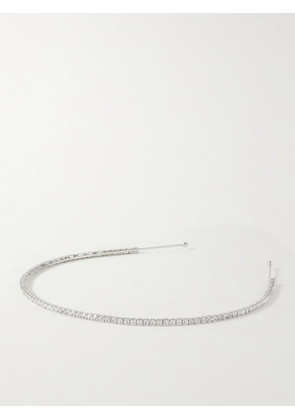 Jennifer Behr - Elize Silver-tone Swarovski Crystal Headband - One size