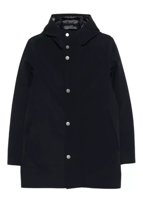 RRD hooded button coat - Blue