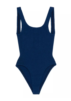 Hunza G square-neck swimsuit - Blue