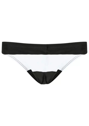Amir Slama bicolor trunks - Black