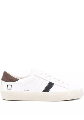 D.A.T.E. Hill Low leather stripe sneakers - White