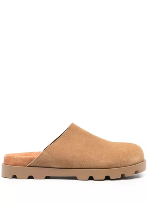 Camper Brutus suede mules - Brown