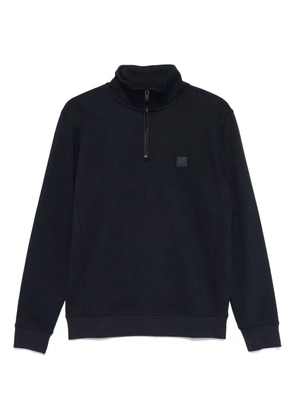 BOSS high-neck sweatshirt - Blue