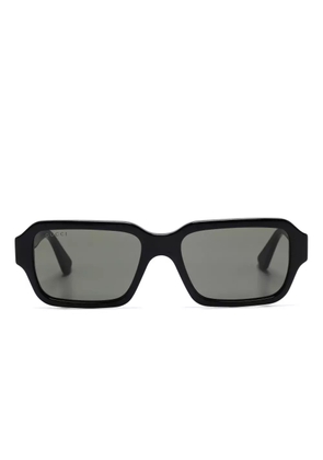 Gucci Eyewear rectangle-frame sunglasses - Black