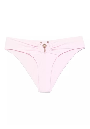 Christopher Esber Ruched Orbit bikini bottom - Pink