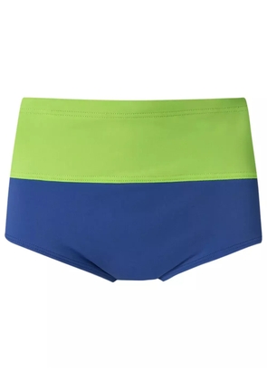 Amir Slama two-tone trunks - Blue