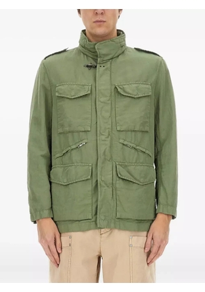 Fay multi-pocket cotton jackets - Green