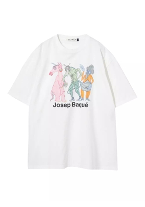 Undercover Josep Baqué graphic-print T-shirt - White
