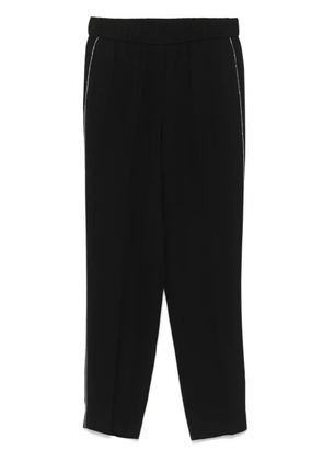 Peserico crepe trousers - Black