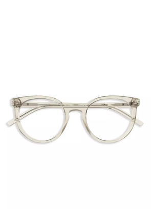 Saint Laurent Eyewear round-frame glasses - Grey