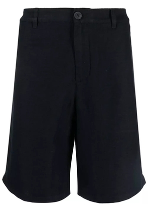 Armani Exchange linen bermuda shorts - Blue