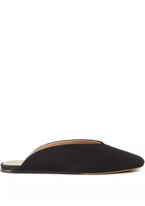 Le Monde Beryl almond-toe mules - Black