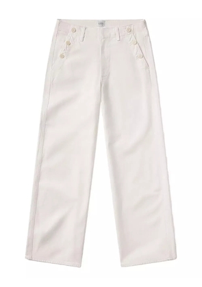 Citizens of Humanity button-fastening trousers - White