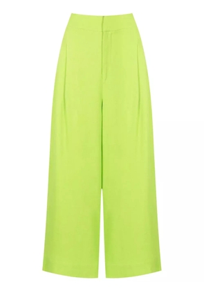 Lenny Niemeyer wide-leg cropped trousers - Green