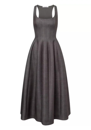 Philosophy Di Lorenzo Serafini square-neck full-skirt dress - Grey