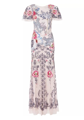 Temperley London Bilbao gown - Pink
