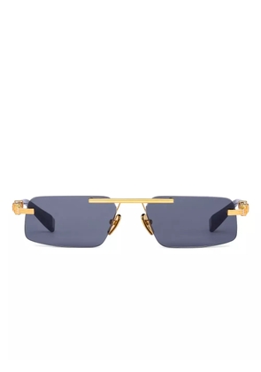 Balmain Eyewear geometric-frame sunglasses - Black