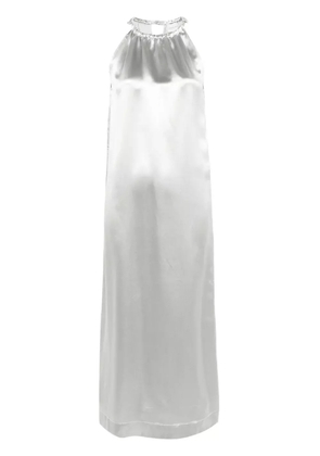 LouLou de Saison Morene metallic maxi dress - Grey