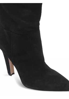 Paris Texas 100mm Elsa pointed-toe over-the-knee boots - Black