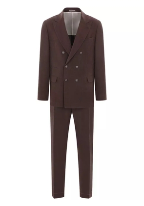 Brunello Cucinelli linen suit - Brown