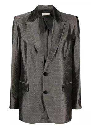 Zadig&Voltaire Vegy jacquard blazer - Silver