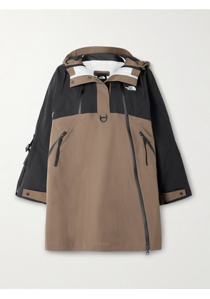 The North Face - Hooded Two-tone Dryvent™ Shell Jacket - Brown - x small,small,medium,large,x large