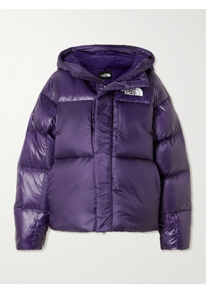 The North Face - Hooded Quilted Pertex Ripstop Down Jacket - Purple - x small,small,medium,large,x large