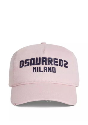 DSQUARED2 logo-embroidered baseball cap - Pink