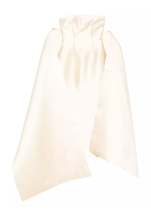 Solace London The Renee strapless midi dress - Neutrals