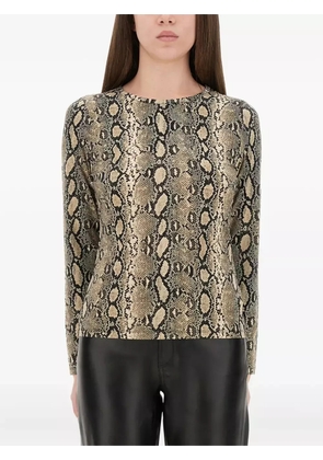 Michael Michael Kors animal-print blouse - Neutrals