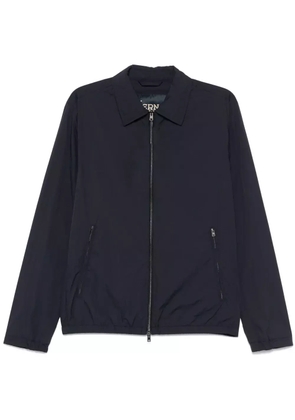 Herno classic-collar shirt jacket - Blue