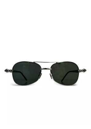 Kuboraum embellished sunglasses - Grey