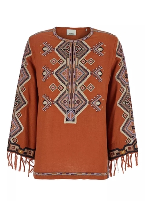 ISABEL MARANT Zelda blouse - Orange