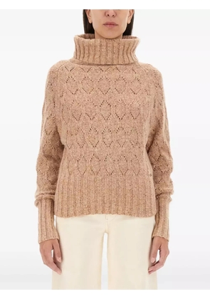 Kiton turtleneck sweater - Neutrals