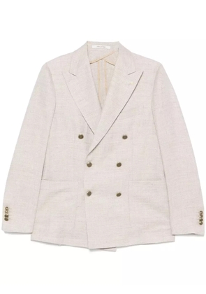 Tagliatore double-breasted blazer - Neutrals