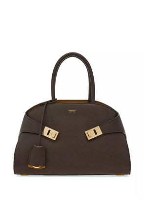 Ferragamo medium Hug bag - Brown
