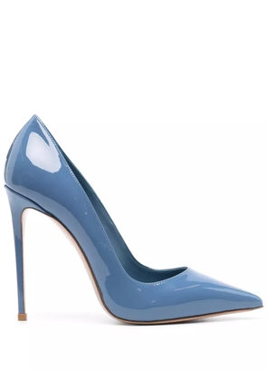 Le Silla Eva 120mm leather pumps - Blue