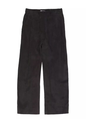 Bimba y Lola pleated drawstring trousers - Black