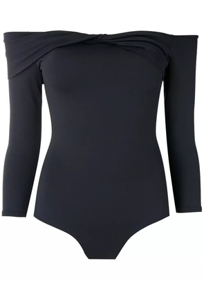 Amir Slama off-shoulder bodysuit - Black