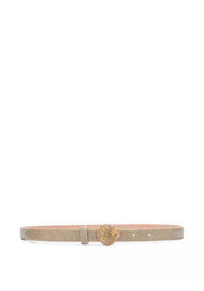 Roberto Cavalli shell-shaped buckle belt - Neutrals