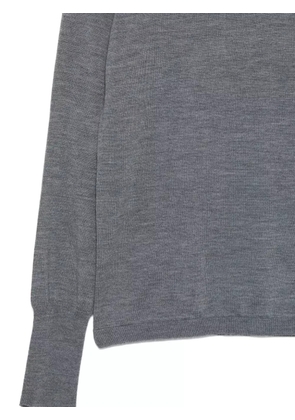 ASPESI fine-knit top - Grey