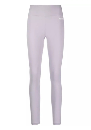 Sporty & Rich logo-print high-waisted leggings - Purple