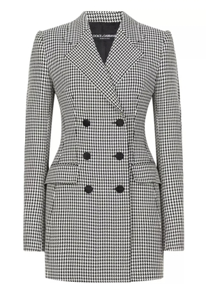 Dolce & Gabbana check pattern jacket - Grey