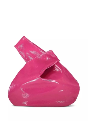 MARY SMALLWOOD Nexus leather tote bag - Pink