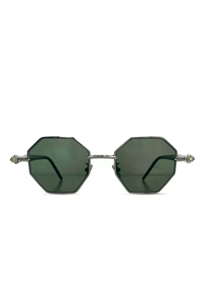 Kuboraum P74 geometric sunglasses - Grey