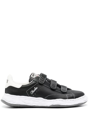 Maison MIHARA YASUHIRO Charles leather sneakers - Black