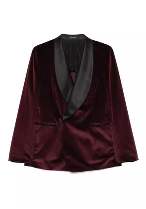 Tagliatore double-breasted blazer - Red