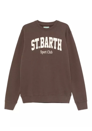 MC2 Saint Barth graphic-print sweatshirt - Brown