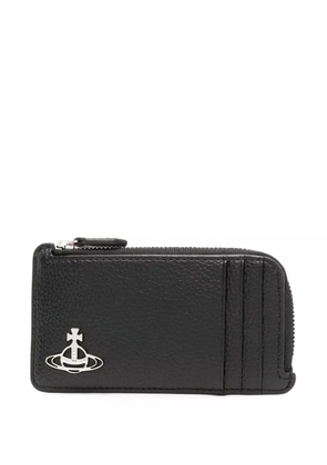 Vivienne Westwood Zip card holder - Black